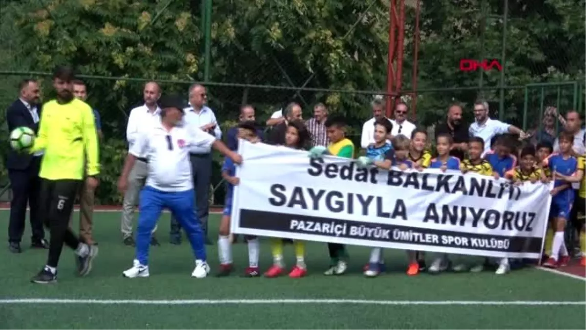 SPOR Sedat Balkanlı Turnuvası\'nda şampiyona kupayı Aziz Yıldırım verdi