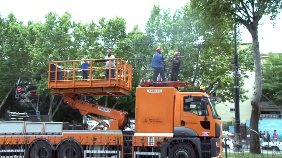 Tramvay arızalandı, seferler durdu