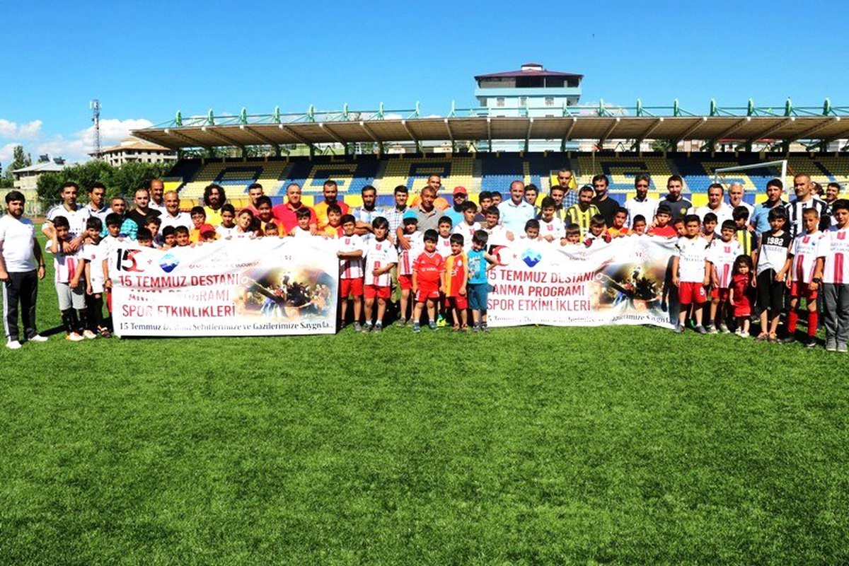 Ağrı\'da 15 Temmuz Şehitlerini Anma Spor Etkinleri başladı