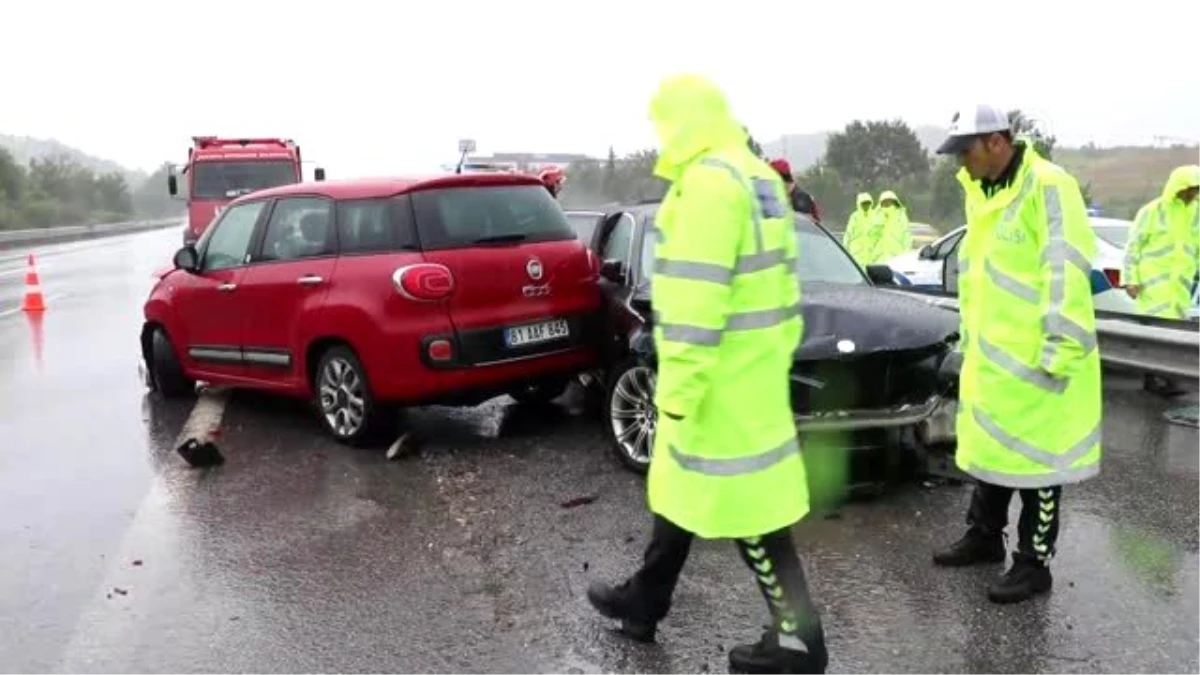 Anadolu Otoyolu\'nda trafik kazası: 3 yaralı