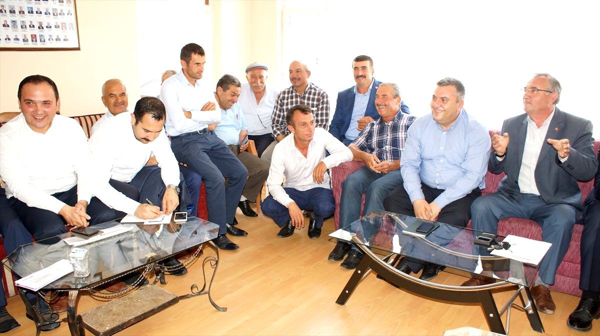 Başkan Demirbaş\'tan Çubuk Muhtarlar Derneğine ziyaret