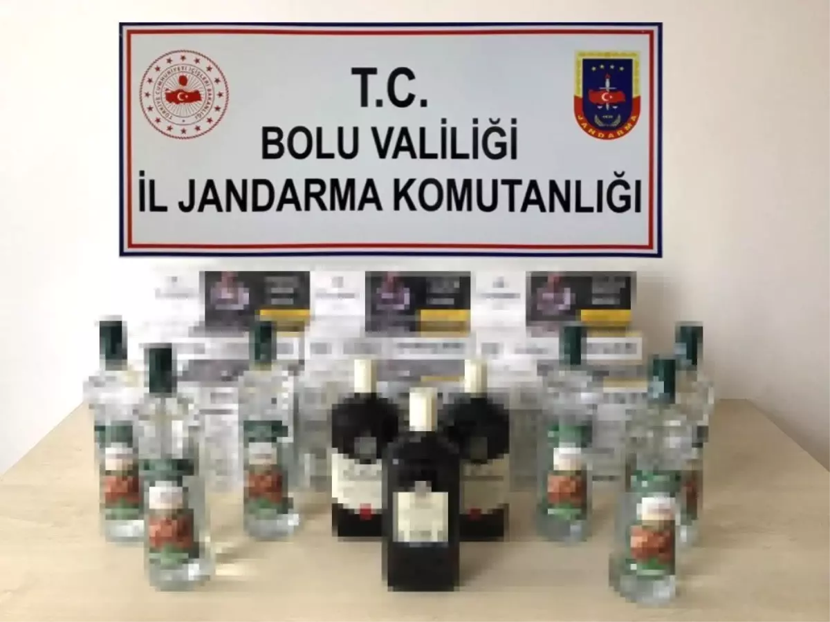 Bolu\'da kaçak sigara, içki ve uyuşturucu operasyonu