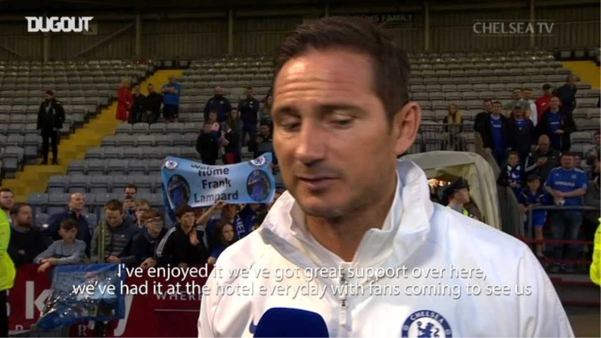 Frank Lampard, Chelsea Boss Olarak İlk Oyunundan Sonra Konuşuyor