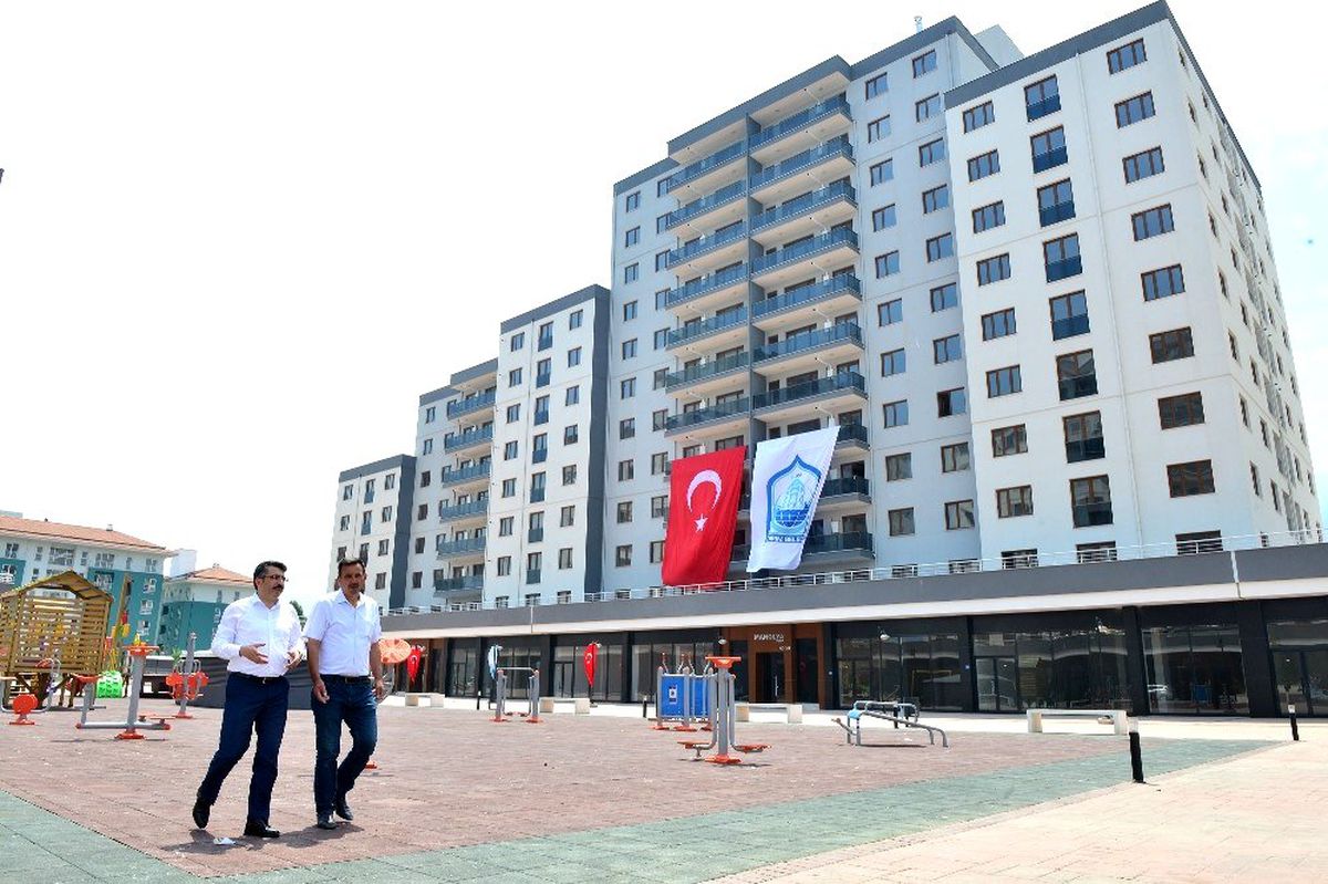 Hümahatun Evleri\'nde sıra anahtar tesliminde