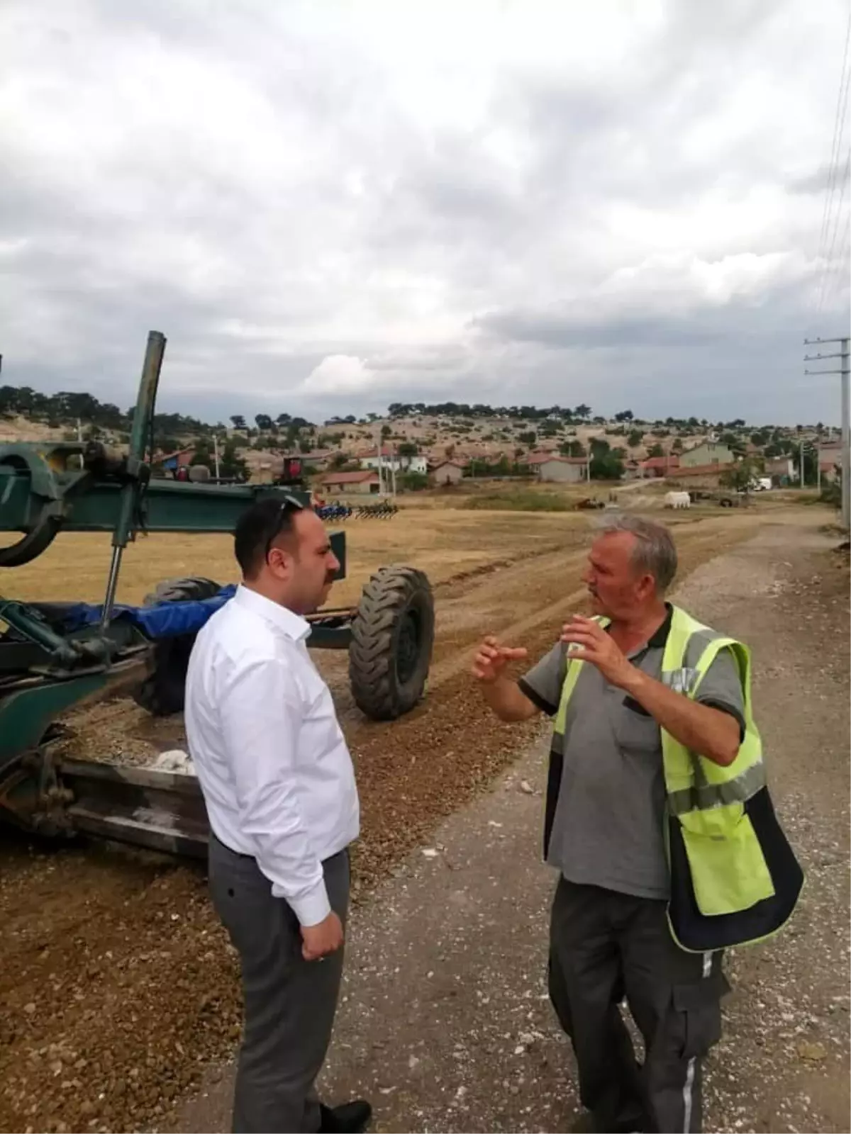 İnönü\'de yeni yerleşim alanlarına yollar açılıyor