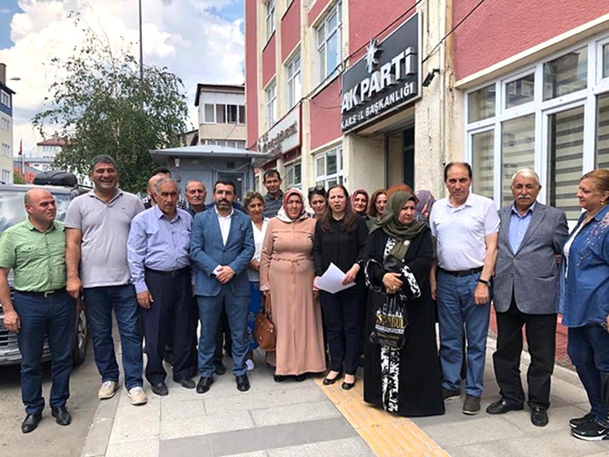 Kars AK Parti Kadın Kollarından Srebrenitsa tepkisi