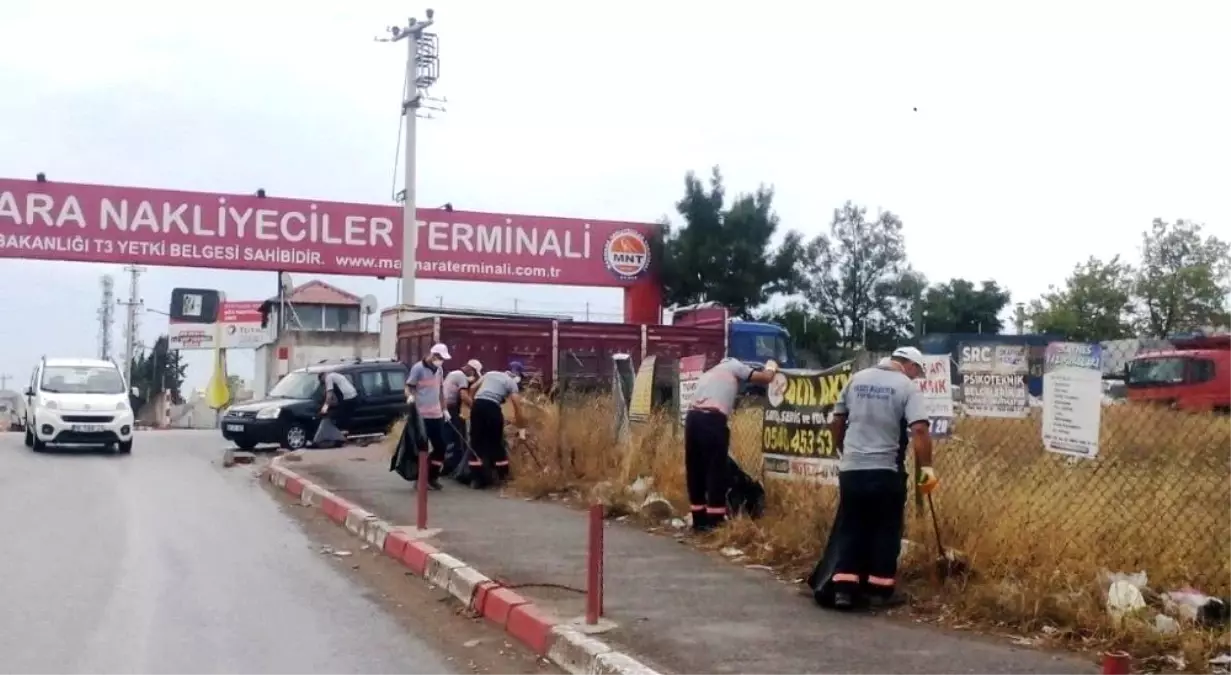 Nakliyeciler Terminali\'nde kapsamlı temizlik yapıldı