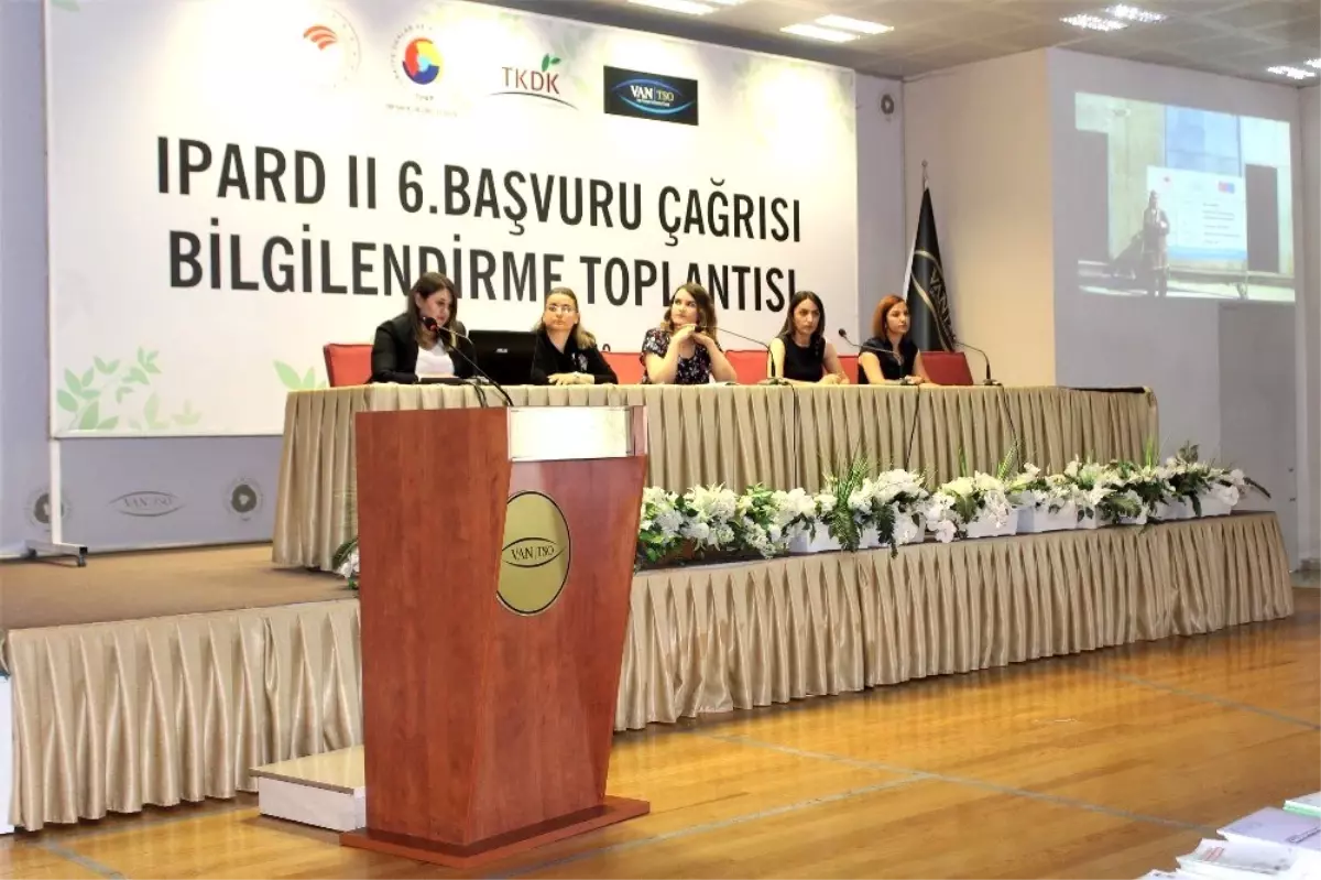 Van\'da "IPARD II. Başvuru Çağrı İlanı" bilgilendirme toplantısı