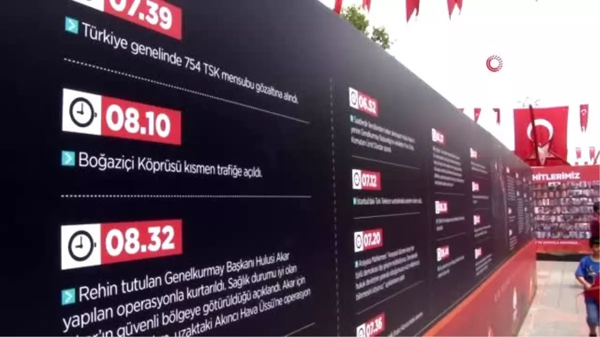 15 Temmuz\'u anlatan fotoğraflar 3\'üncü yıl dönümünde Sultangazi\'de sergileniyor