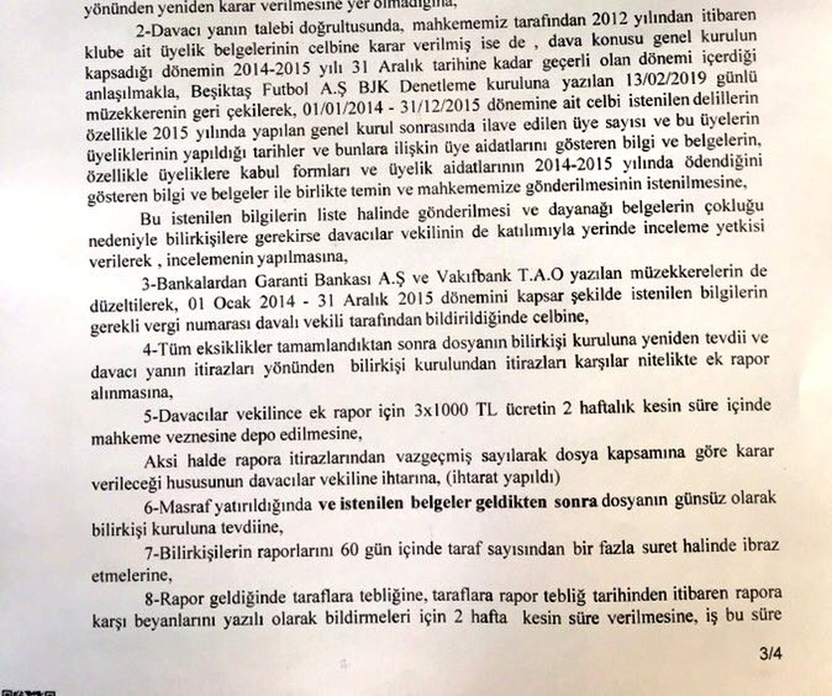 Beşiktaş Denetim Kurulu\'na sert tepki