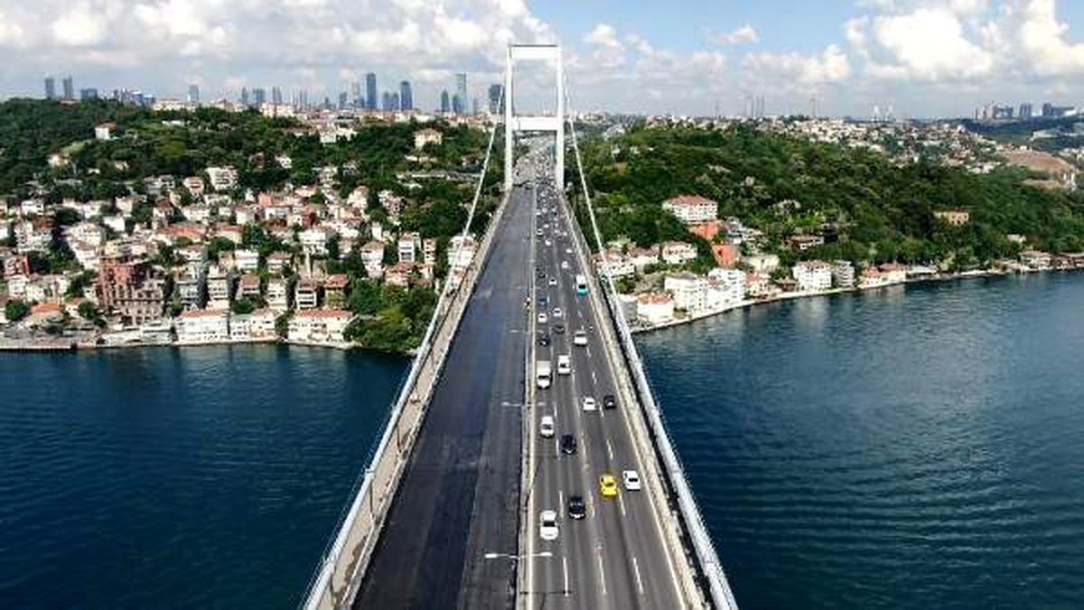 FSM\'deki çalışmaların 16. gününde ilk kat asfalt tamamlandı