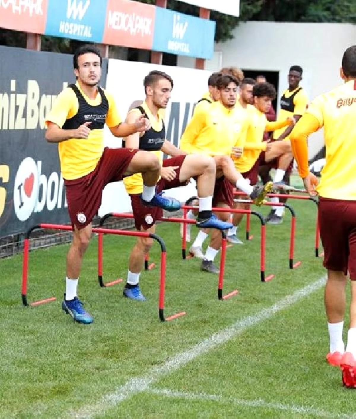 Galatasaray günü tek idmanla noktaladı