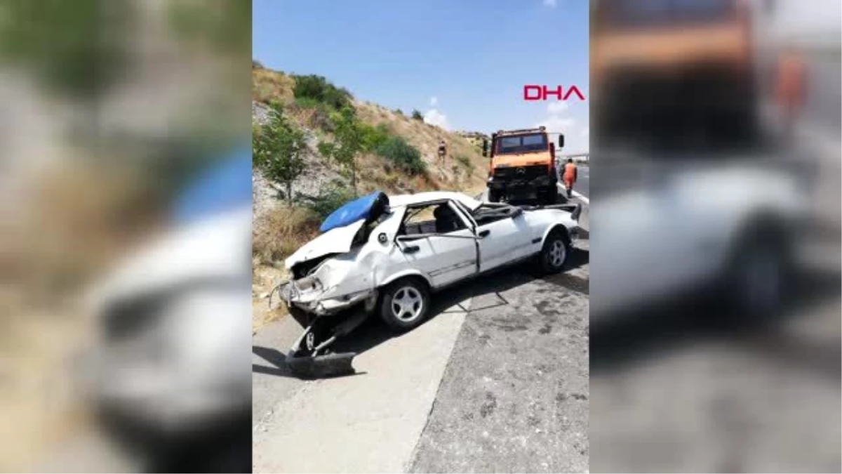 Gaziantep\'te otomobil takla atıp şarampole devrildi 1 ölü, 1 yaralı