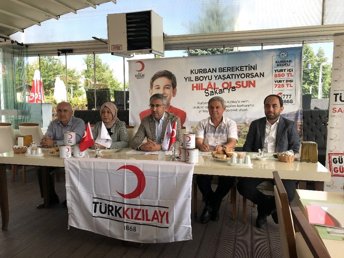 Kızılay Sakarya Şubesinden Kurban Kampanyası hakkında bilgilendirme