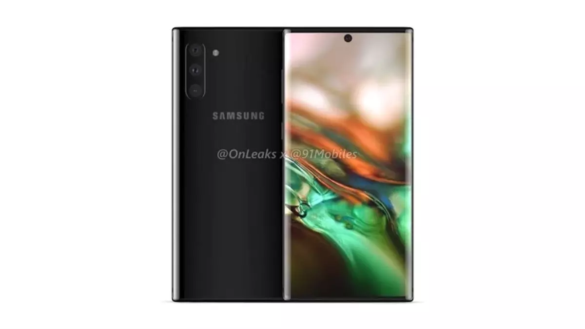 Samsung Galaxy Note10\'un Jak Girişi Konusunu Açıklığa Kavuşturan Görüntü