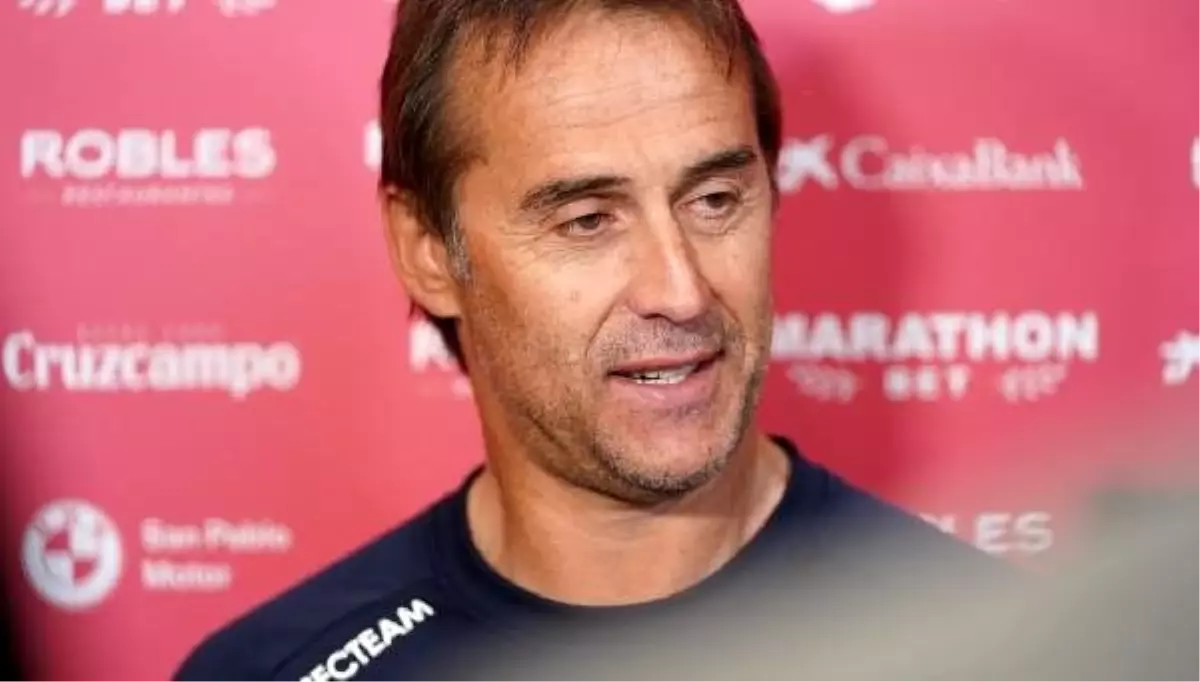 Sevilla Teknik Direktörü Lopetegui\'den Fernando yorumu