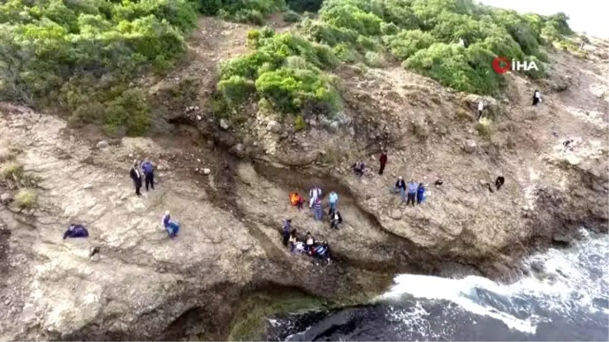 Sinop\'ta 30 metrelik uçurumdan düşen şahıs yaralandı