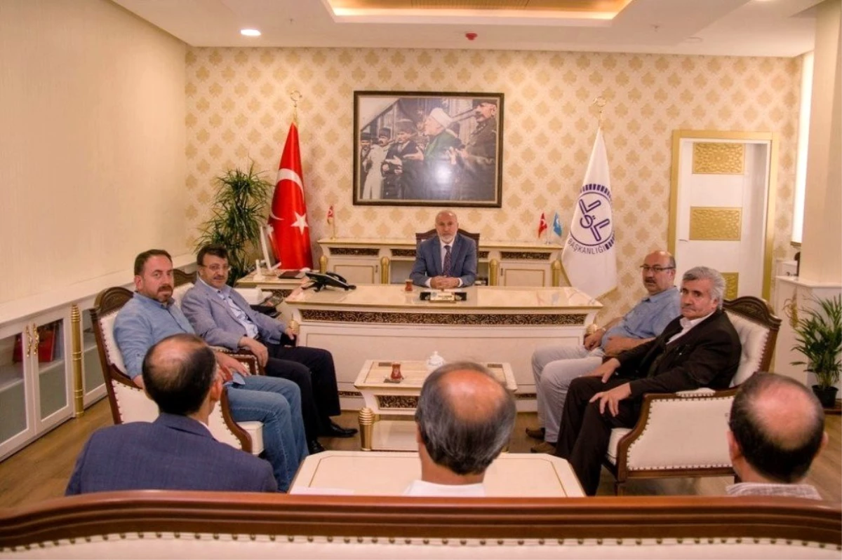 Türkmenoğlu\'nun kurum ziyaretleri devam ediyor