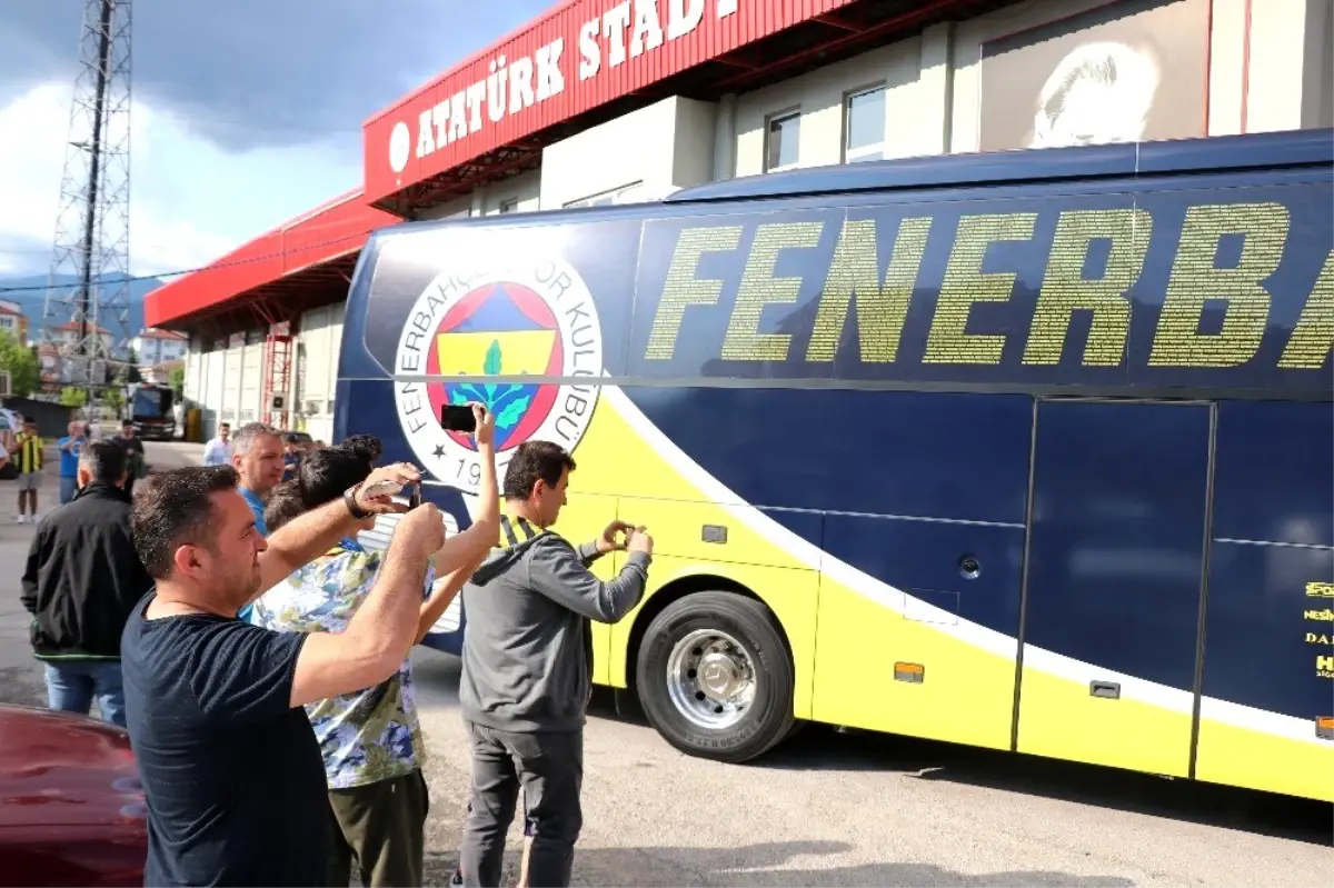 Fenerbahçe Bolu\'ya geldi