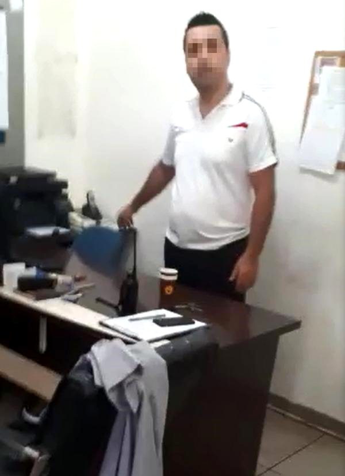 Güvenlik amiri güvenlik personelini dövdü iddiası