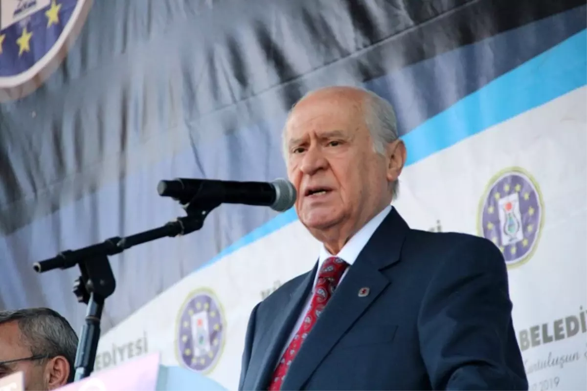 MHP lideri Bahçeli Kütahya\'da