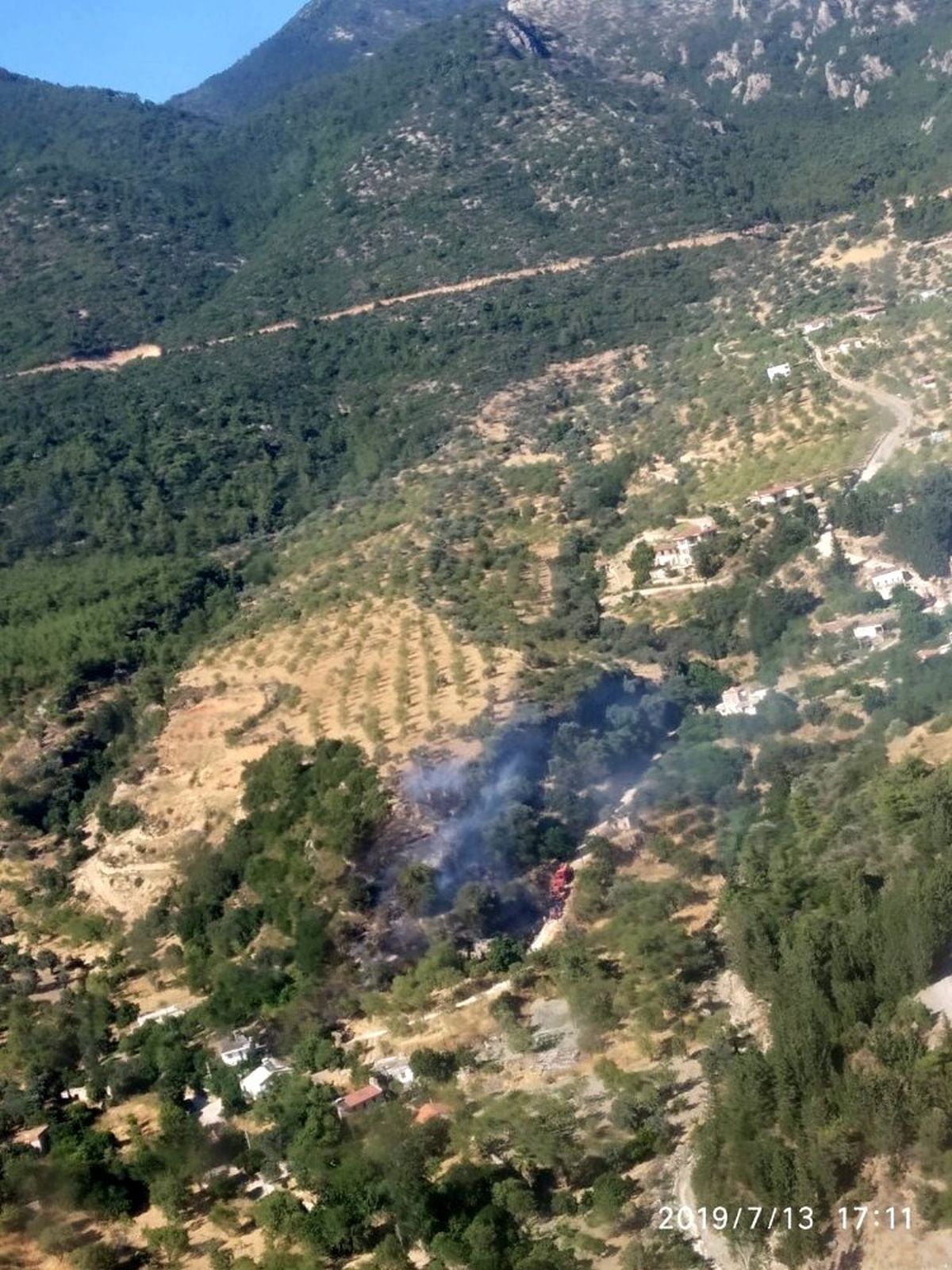 Orman ekiplerinin hızı yüreklere de su serpti
