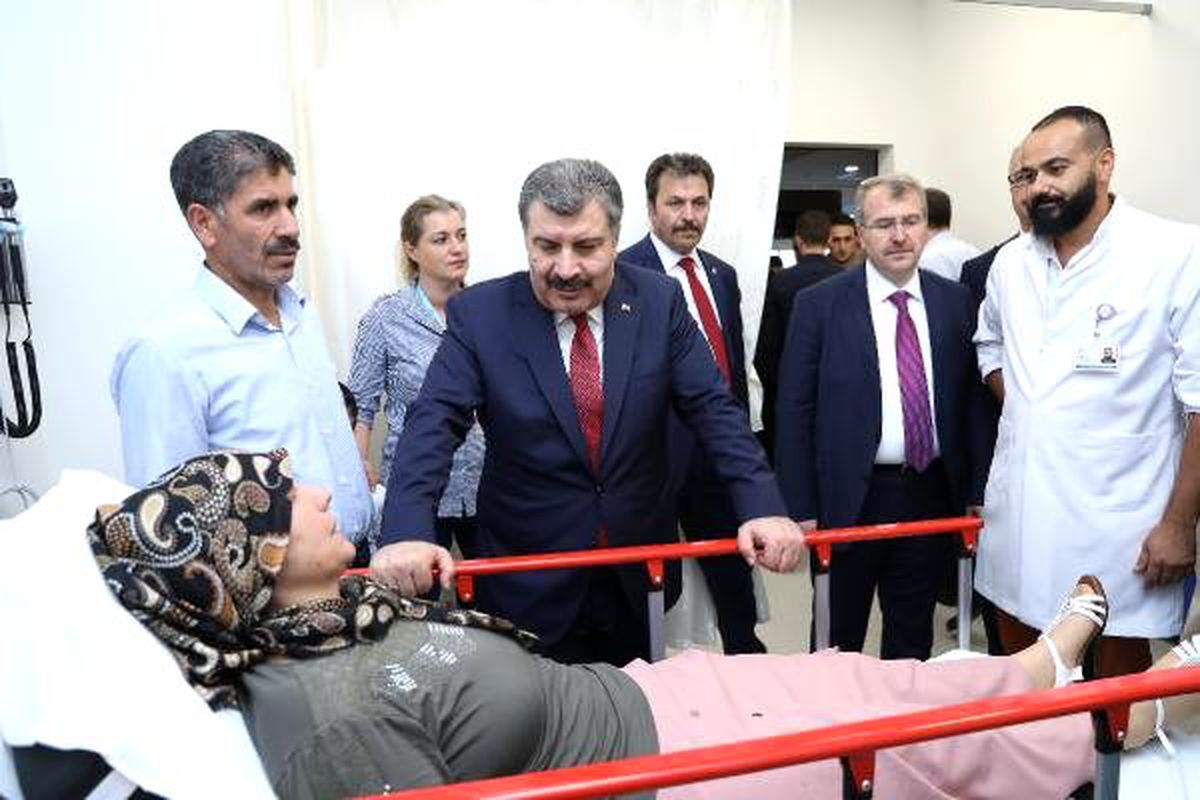 Sağlık Bakanı Fahrettin Koca, Bursa\'da (3)