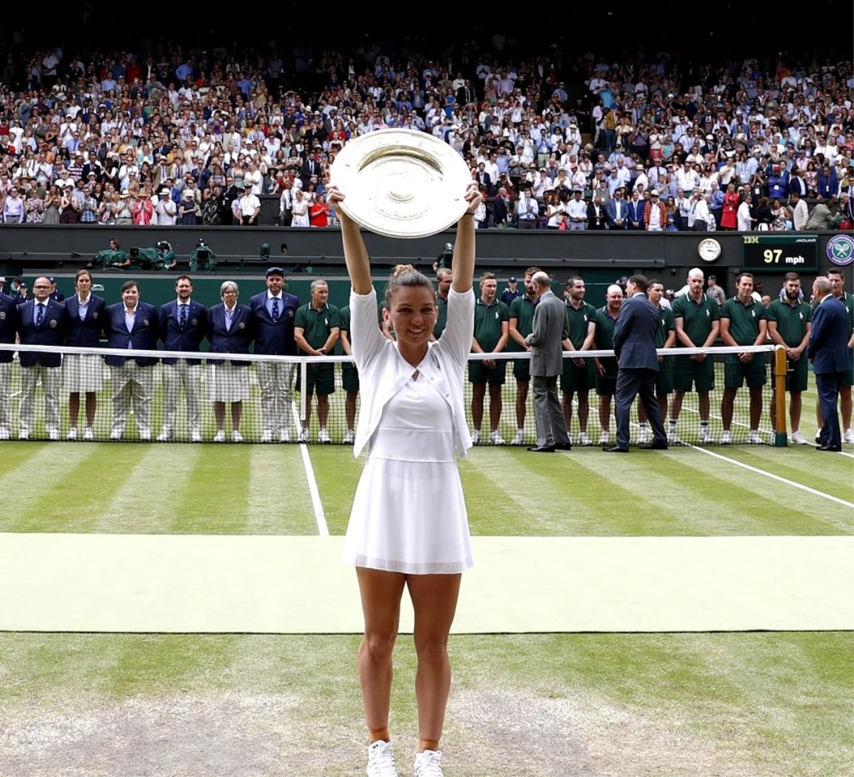 Wimbledon\'da şampiyon Simona Halep