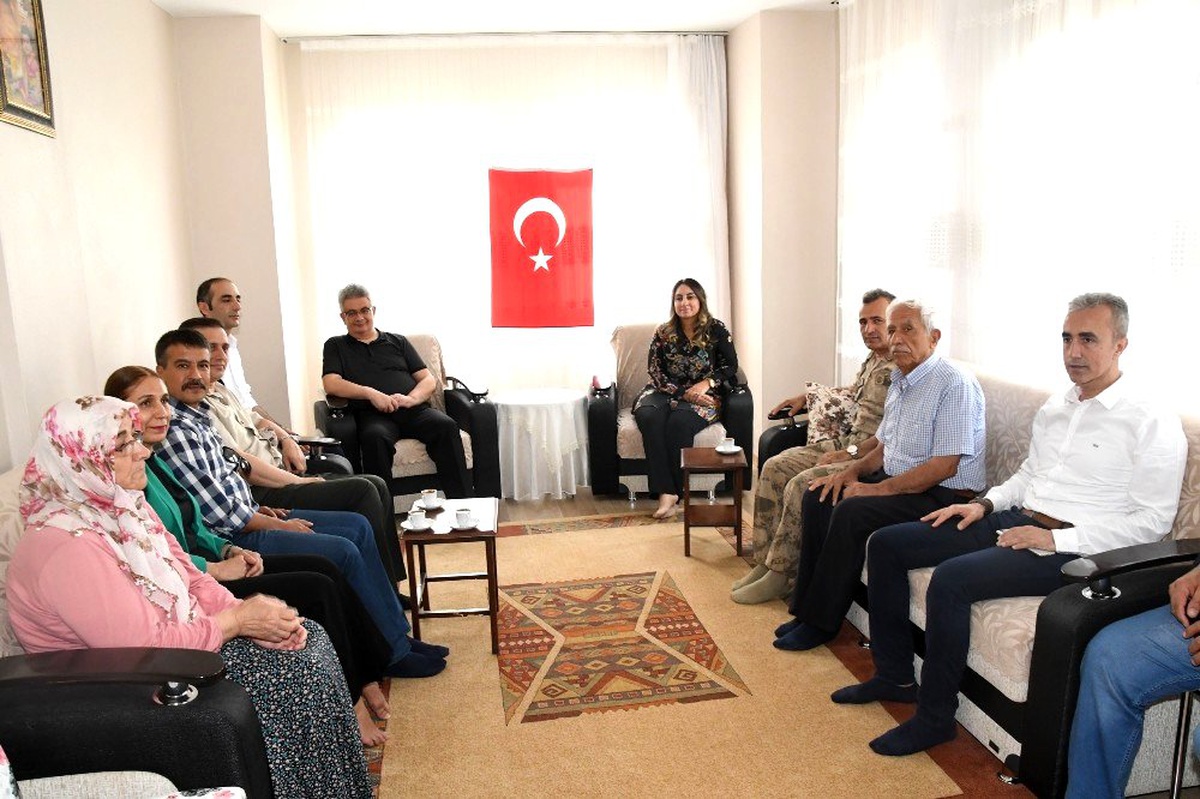 15 Temmuz gazileri ziyaret edildi