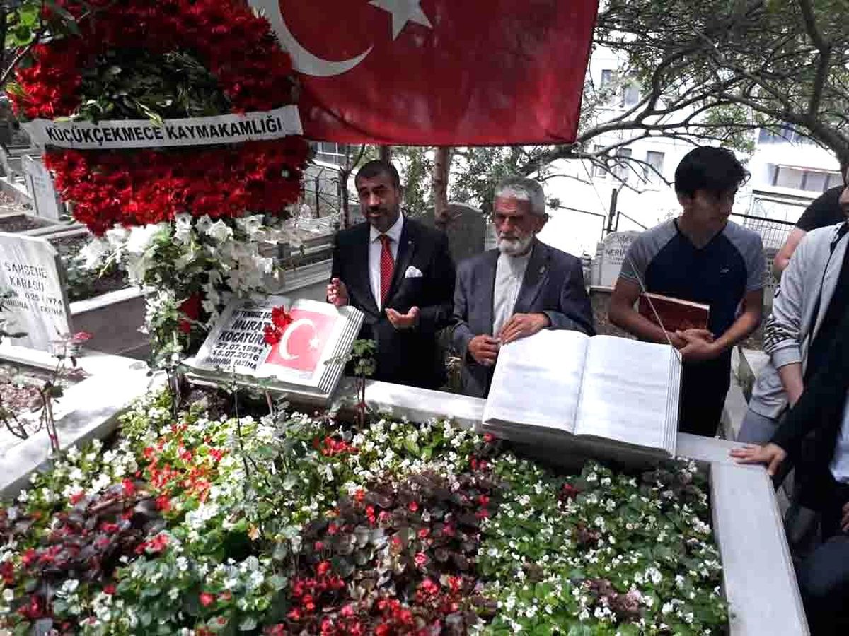 15 Temmuz gazileri, şehitleri unutmadı