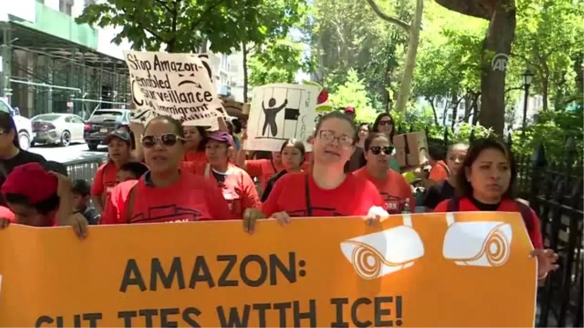 Amazon protestosu - NEW