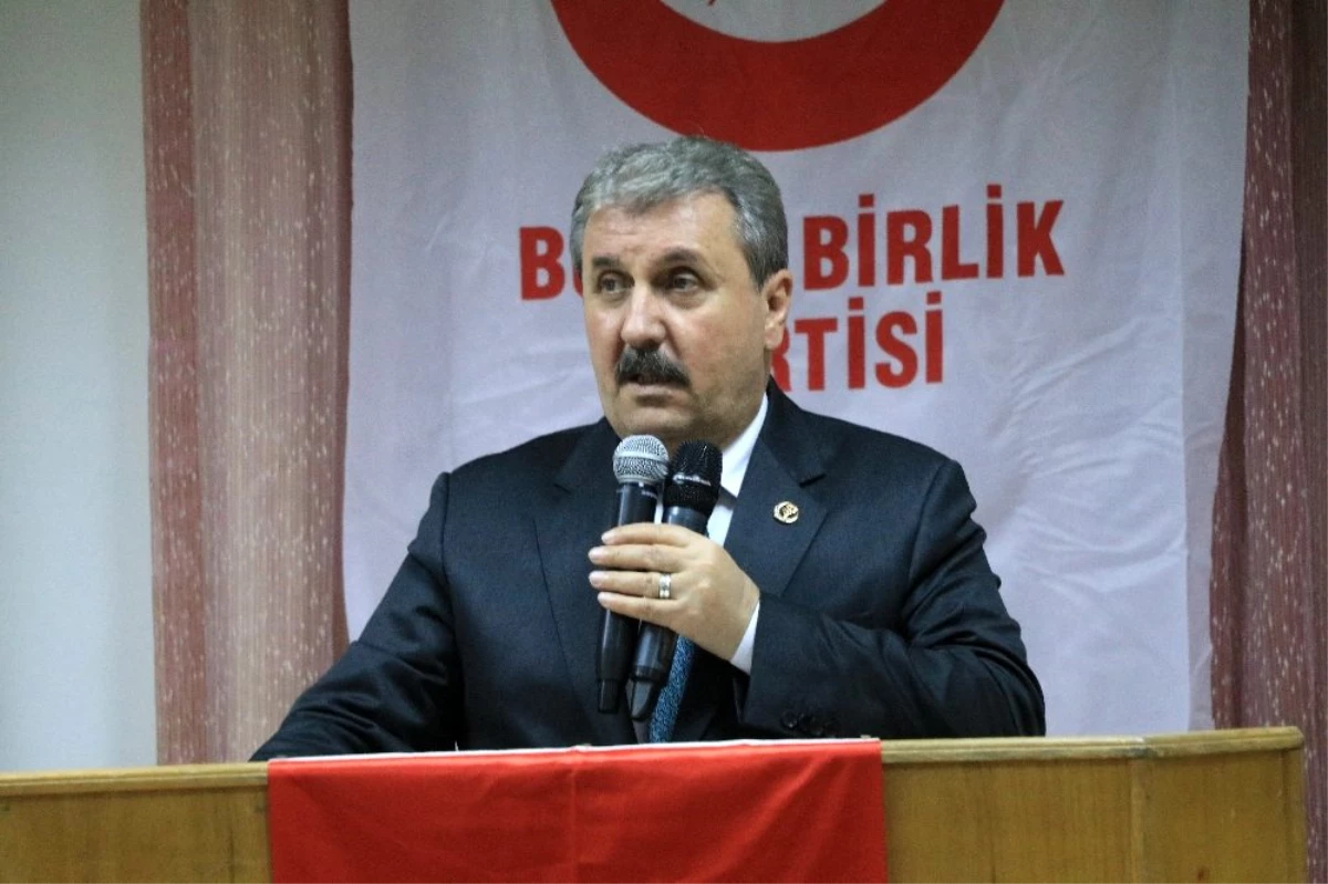 BBP Genel Başkanı Mustafa Destici\'den 15 Temmuz mesajı