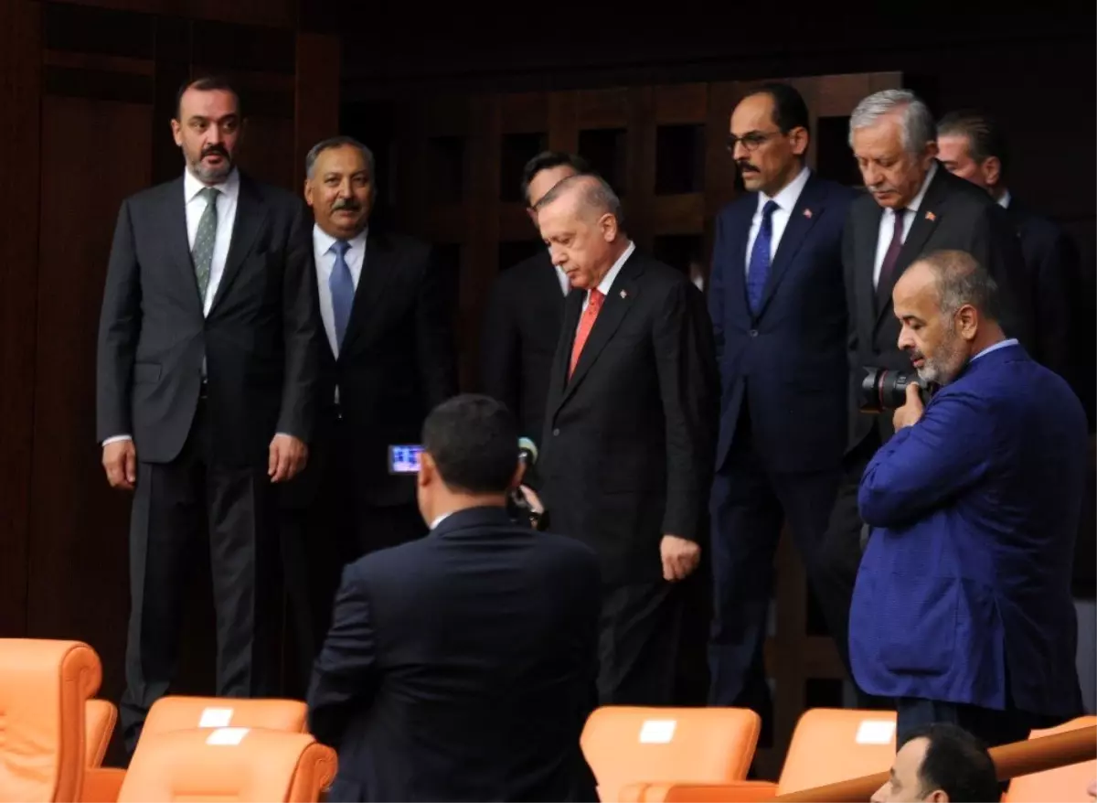 Cumhurbaşkanı Erdoğan, TBMM\'de 15 Temmuz Özel Oturumuna katıldı