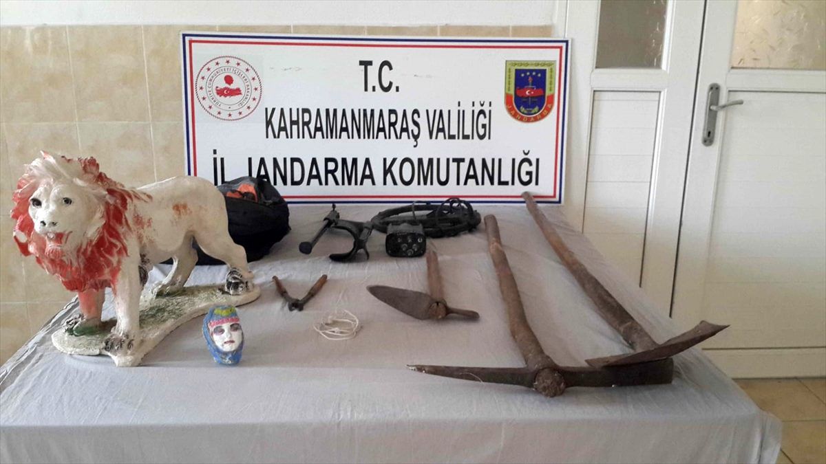 Kahramanmaraş\'ta kaçak kazı iddiası