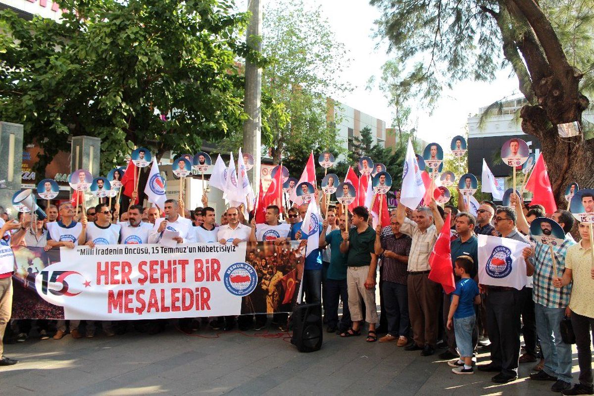 Memur-Sen Antalya\'dan 15 Temmuz açıklaması