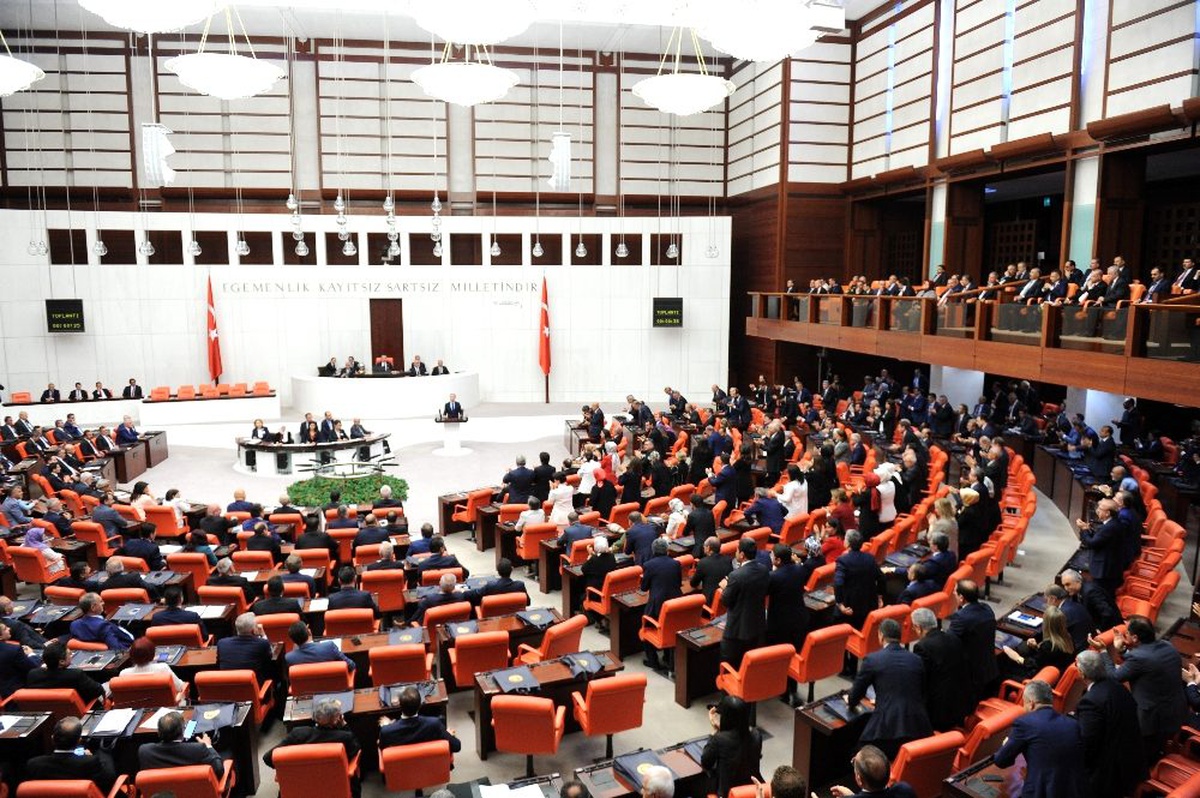 TBMM Genel Kurulu\'nda CHP Grup Başkanvekili Özkoç\'un sözlerine tepki
