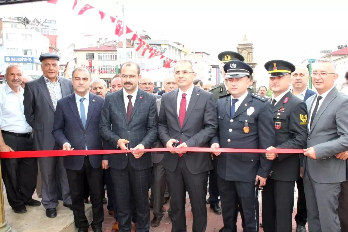 Tosya\'da 15 Temmuz Resim Sergisi açıldı