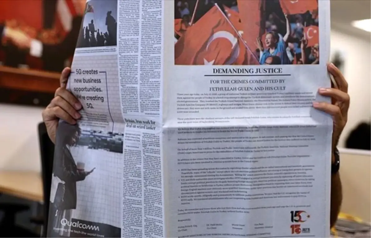 Washington Post\'ta \'15 Temmuz\' ilanı