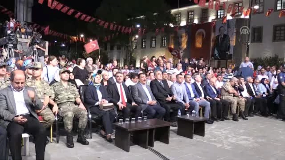 15 Temmuz Demokrasi ve Milli Birlik Günü anma programı