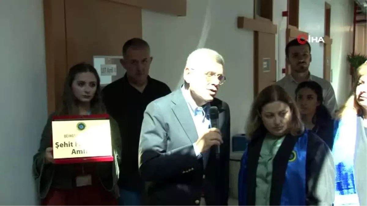 15 Temmuz Şehidi Fatih Satır\'ın adı mezun olduğu üniversitede yaşayacak