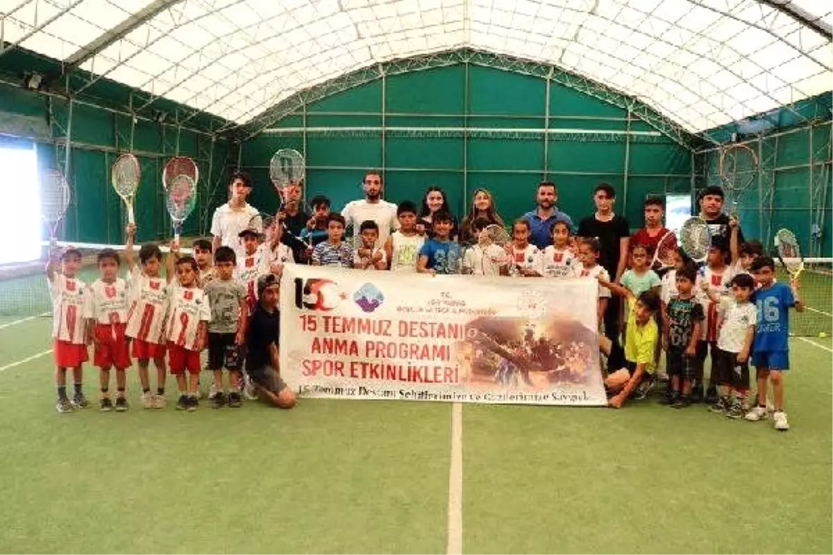 15 Temmuz tenis turnuvalarında kupalar sahiplerini buldu