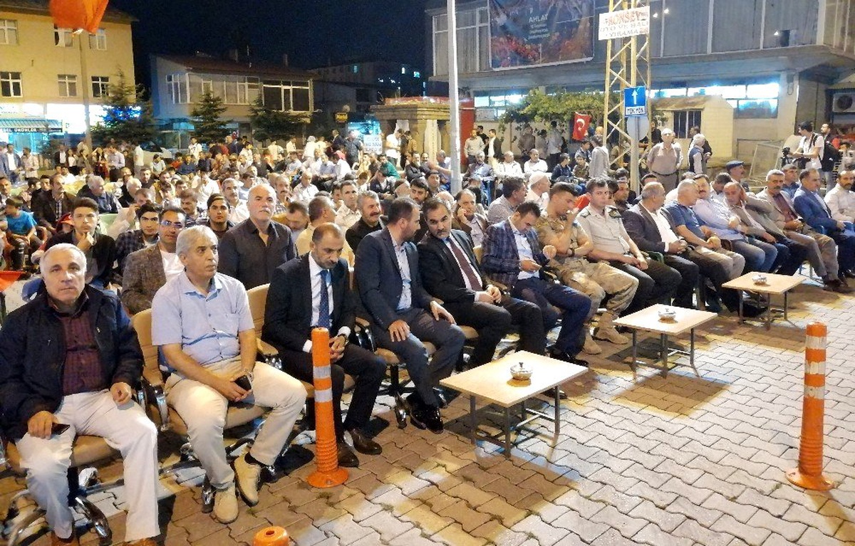 Ahlat\'ta 15 Temmuz Demokrasi ve Milli Birlik Günü Programı