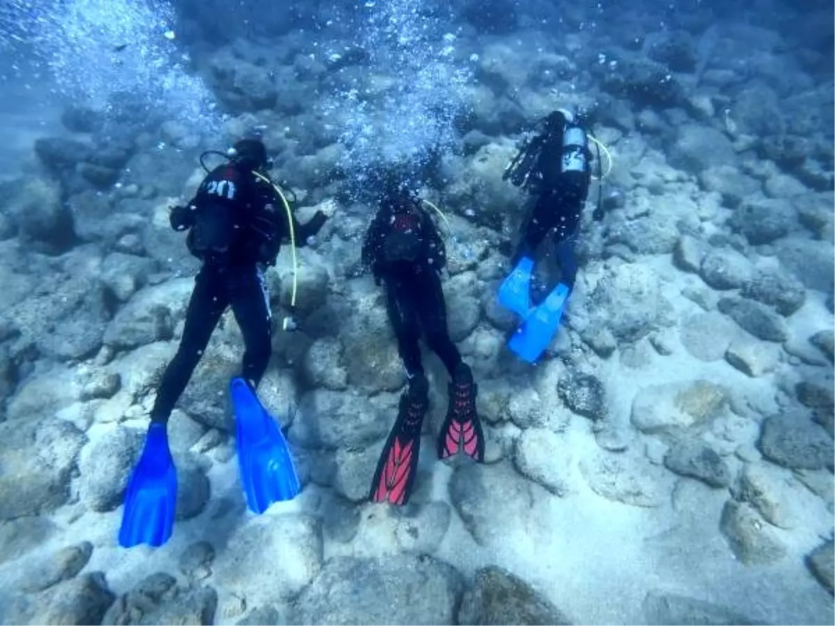 Antalya\'nın muhteşem su altı dünyası