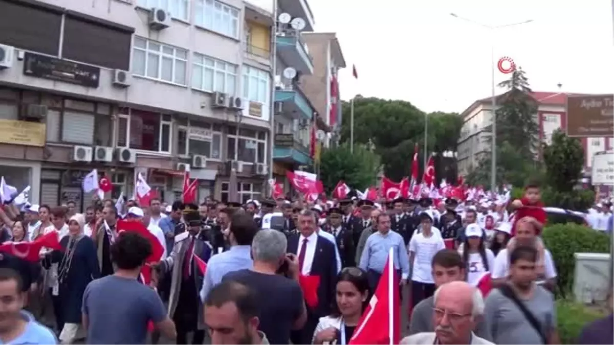 Aydınlılar 15 Temmuz Şehitleri\'ni unutmadı