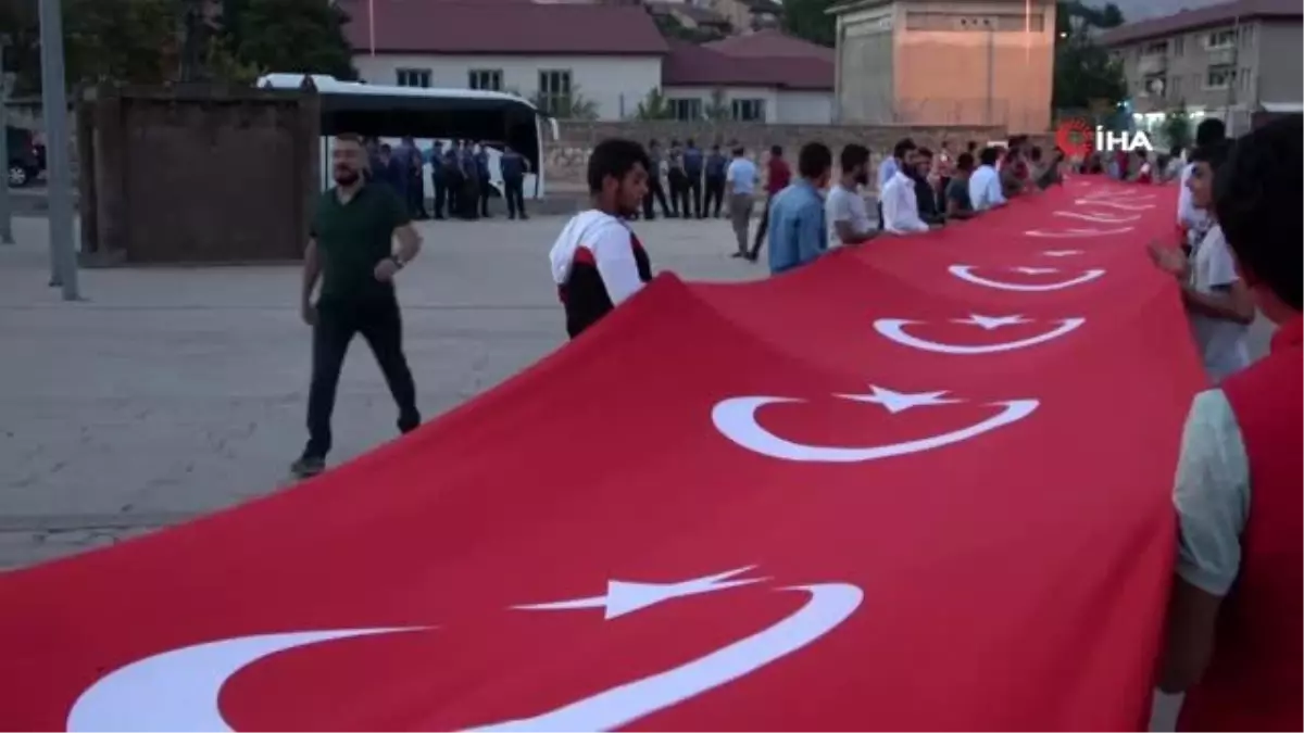 Bitlis\'te 15 Temmuz Demokrasi ve Milli Birlik günü etkinliği