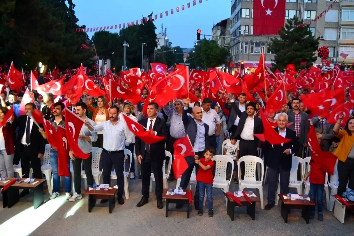 Burdur\'da 15 Temmuz Demokrasi ve Milli Birlik Günü etkinlikleri