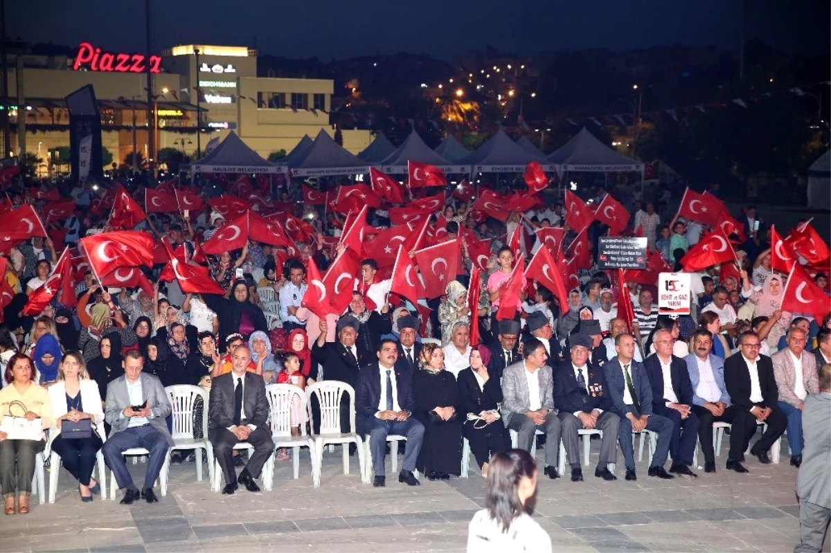 Canpolat 15 Temmuz etkinliğine katıldı