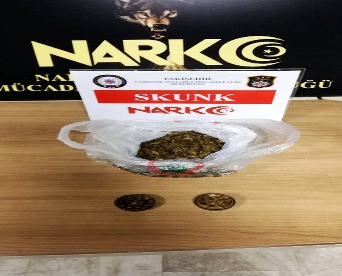 Eskişehir\'de uyuşturucu operasyonu: 1 gözaltı