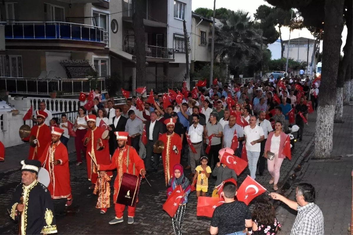 Germencik demokrasiye sahip çıktı