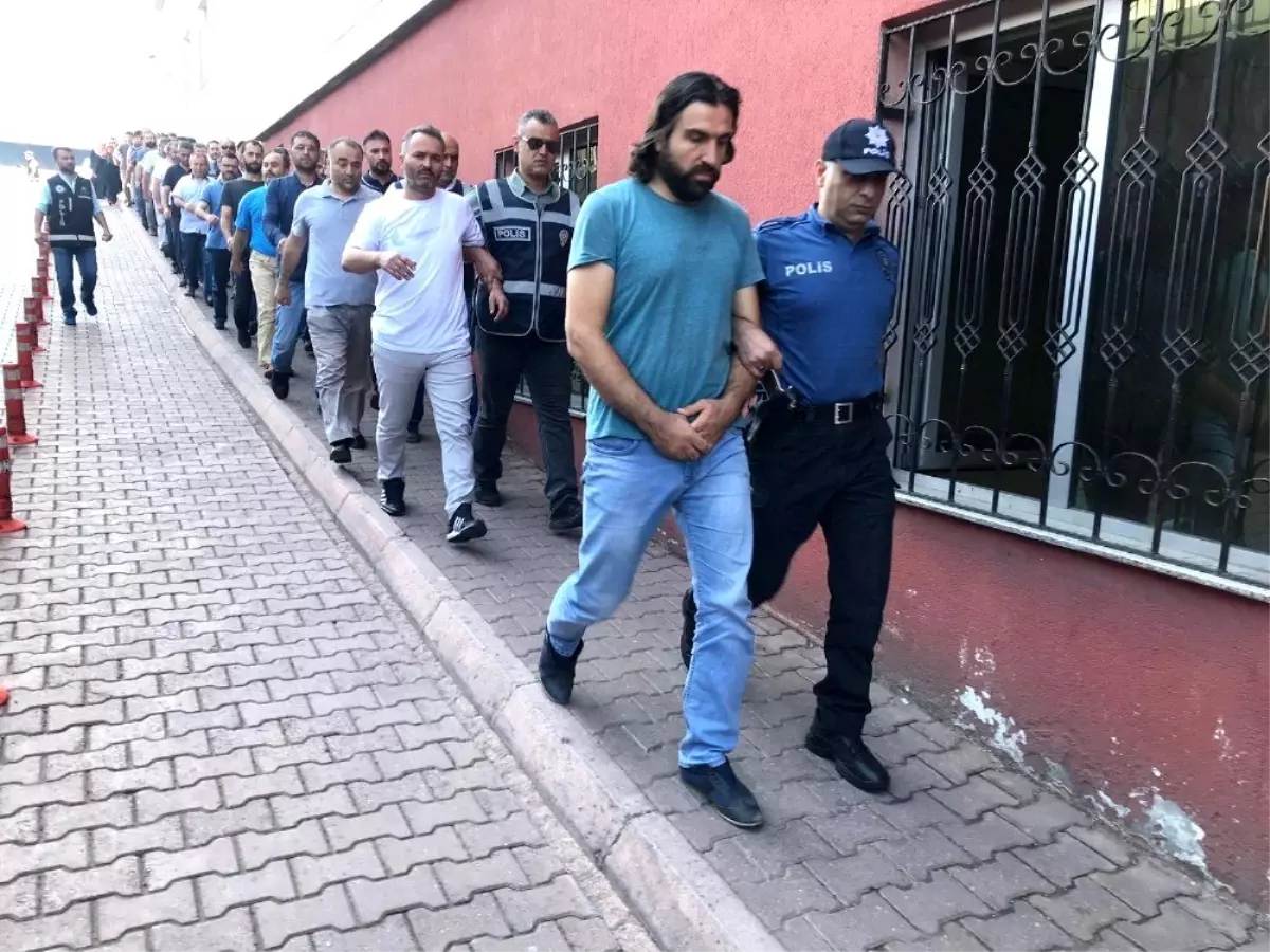 Kızılırmak\'ta tatbikat yapan FETÖ üyeleri adliyeye sevk edildi